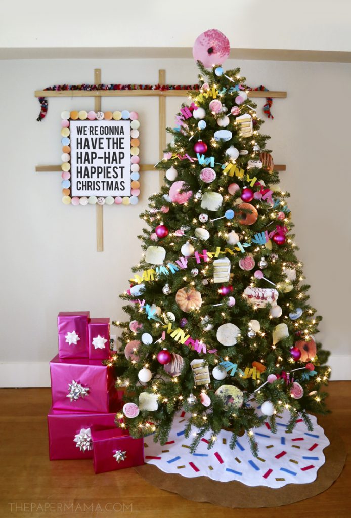 15 Unique Multi Color Christmas Tree Decorations Ideas