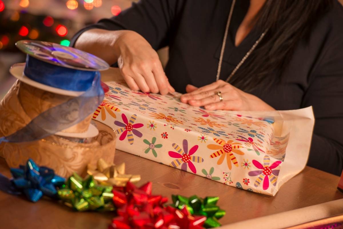 Gift Packing on Christmas Eve
