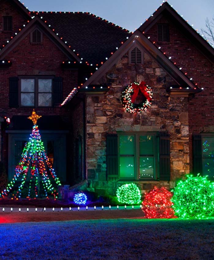 Top 12 Driveway Christmas Light Ideas Santa's Christmas
