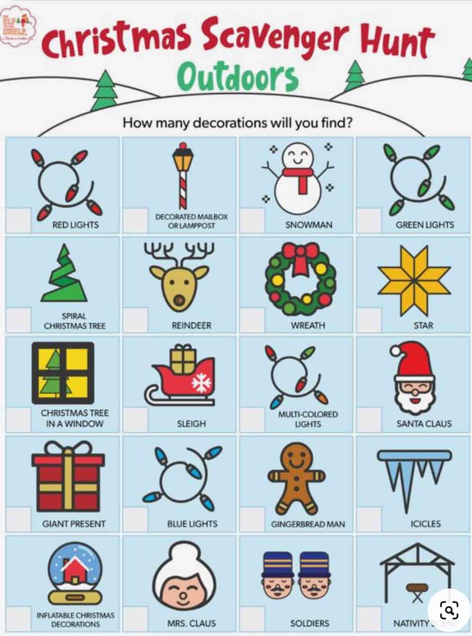 Top 9 Elf Scavenger Hunt Ideas - Santa's Christmas