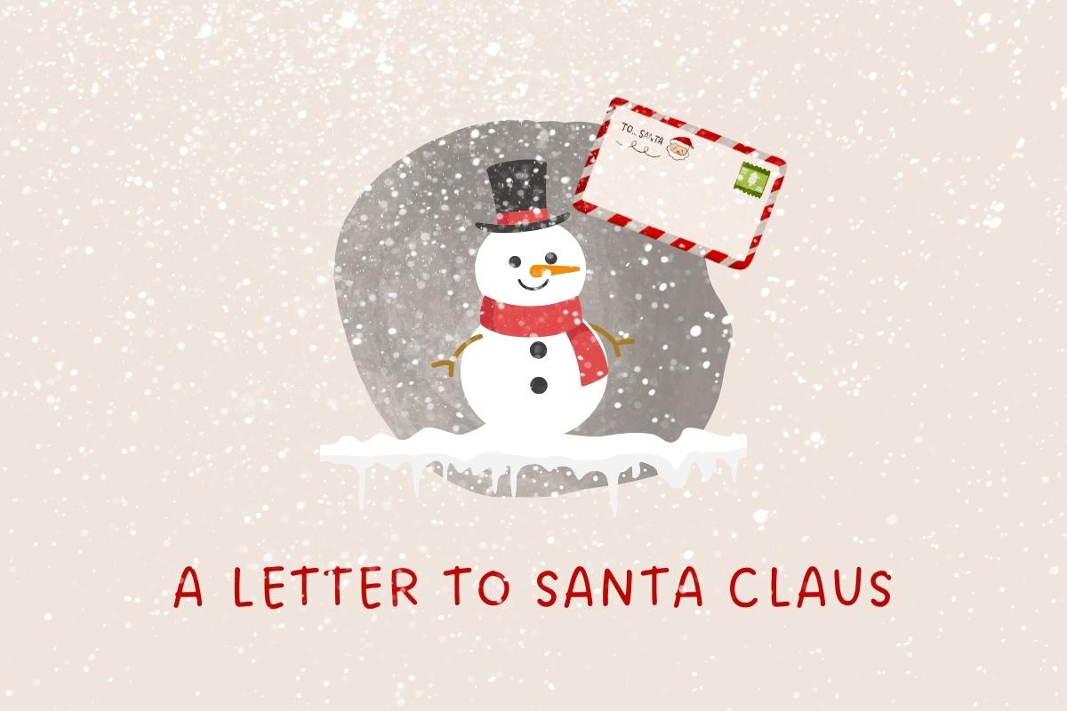 a letter to santa short story for kids
